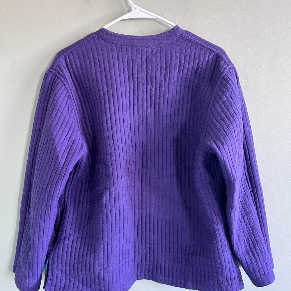 Reversible quilted jacket - image 4